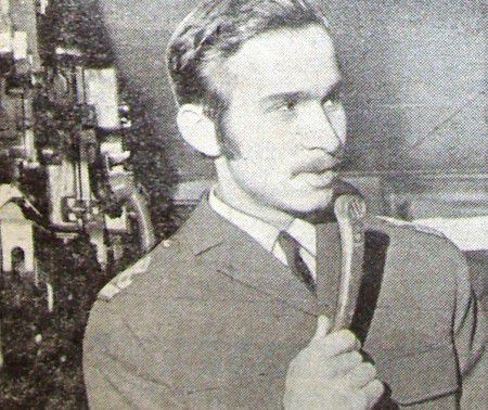 Мальцев Сергей 4-й помощник БМРТ -246   два года назад закончил ТМУРП  20 января 1973
