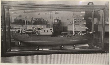 модель судна из ТМУРП - 1970-е