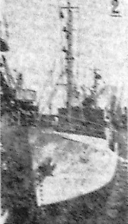Польский траулер, участник учебного похода Лужица  -  24 09 1967