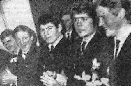вчерашние курсанты ТМУРП на выпускном вечере - ТМУРП 04 01 1967