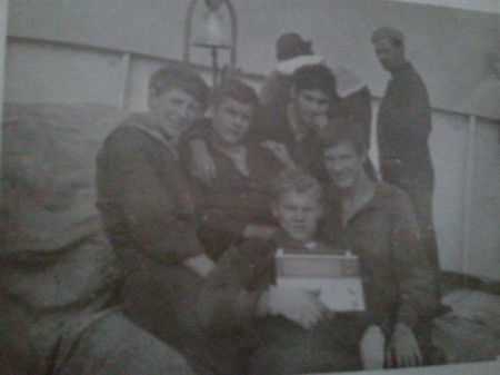 Первая практика на Кургане в Северном море.Три месяца патруля(Англия),во время которого сошел с ума пом.по учебной работе.1970 год