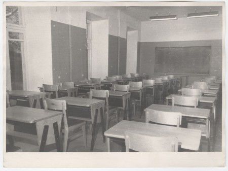 ТМУРП  кабинет перед занятиями -   1964 год