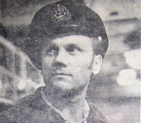 Выпускник мореходки Лембит Эвальдович Пиллер 2-й механик БМРТ Антон Таммсааре -1 мая 1975 года