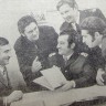 группа технологов-выпускников А. Матвиенко, В. Герцог, Г. Варданян, Л. Степаненко и Н. Викторов ТМУРП - 6 ноября 1975 года