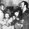 Абдель Саад из  ОАР и конголезец  Жан Жером поздравляют друг друга с окончанием училища – ТМУРП  11 07 1971