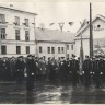 курсанты на улице перед училищем  - ТМУРП 1970-е