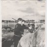 курсанты ремонтируют яхты в гавани Пирита - ТМУРП 1964
