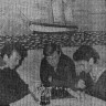 на Крузенштерне  идут соревнования по шахматам среди групп судомеханического отделения – ТМУРП 17 06 1986  Фото П. ПЕТРОВА